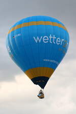 WetterOnline Ballonteam, D-OOWO, Kubicek Balloons BB34Z. Ballonfestival Rheinaue Bonn am 11.06.2022.