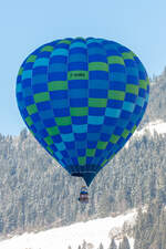 Private, F-HHMA, Cameron, A-180, 29.01.2023, Chateau d´Oex, Switzerland