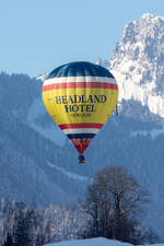 Private, G-HHPM, Cameron, Z-105, 29.01.2023, Chateau d´Oex, Switzerland