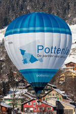 Private, OO-BSA, Cameron, Z-120, 29.01.2023, Chateau d´Oex, Switzerland