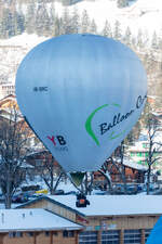 Private, HB-QWC, Ultramagic, M-77, 29.01.2023, Chateau d´Oex, Switzerland