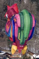 PH-AAN, Cameron, 130SS, 23.01.2010, Chateau d´Oex, Switzerland    