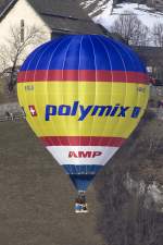 HB-QLS, Cameron, Z-77, 23.01.2010, Chateau d´Oex, Switzerland     