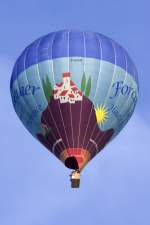 F-GXHP, Cameron, Z-275, 23.01.2010, Chateau d´Oex, Switzerland    