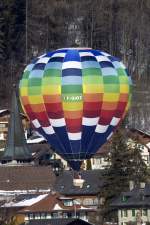 F-GIOZ, Schroeder, Fire-Ballon G30-16, 23.01.2010, Chateau d´Oex, Switzerland       