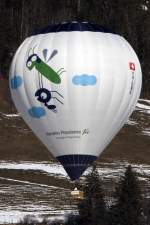 HB-QMK, Ultramagic, M-105, 23.01.2010, Chateau d´Oex, Switzerland       