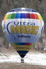 HB-QJY, Ultramagic, M-130, 23.01.2010, Chateau d´Oex, Switzerland       