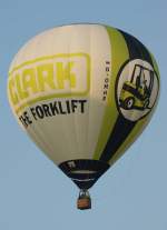 D-OMHR, Thunder AX-8-90 S-II, Clark - Forklift, 2008.08.30, Kevelaer (Ballonfestival 2008), Germany