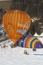 Private, HB-QLB, Cameron, Z-160, 22.01.2011, Chateau d Oex, Switzerland        