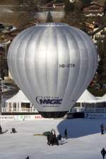 Private, HB-QTB, Ultramagic, XP M-56, 22.01.2011, Chateau d Oex, Switzerland        