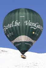 Private, OO-BWG, Cameron, N-300, 26.01.2013, Chateau d´Oex, Switzerland        