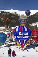 Private, G-CHFM, Cameron, Z-120, 26.01.2013, Chateau d´Oex, Switzerland 



