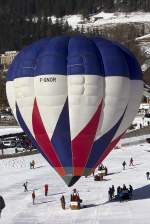 Private, F-GNOR, Cameron, O-105, 26.01.2013, Chateau d´Oex, Switzerland



