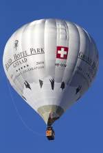 Private, HB-QOW, Cameron, Z-120, 26.01.2013, Chateau d´Oex, Switzerland 



