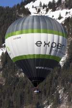 Private, OO-BAW, Ultramagic, N-180, 26.01.2013, Chateau d´Oex, Switzerland           