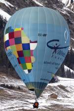 Private, EC-JBF, Ultramagic, M-65C, 26.01.2013, Chateau d´Oex, Switzerland         