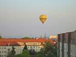 Nachdem der Heiluftballon ber unser Haus gerauscht war, konnte ich ihn erlegen. Dresden 24.04.2013