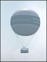 Heiluftballon ber Hamburg am 25.07.2013