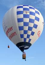 D-OKUS, Schroeder Fire Balloons, G-34-24,  Gasometer Oberhausen  16.08.2013, Kevelaer (19.