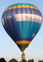 D-OVRR, Kubicek, BB-30 Z,  Verkehrsverbund Rhein-Ruhr  16.08.2013, Kevelaer (19. Heiluft-Ballon-Festival), Germany 