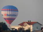 ONachrichten Hauszustellung per Ballon, knnte man whrend der Startphase und aus einiger Entfernung fast annehmen; 131008