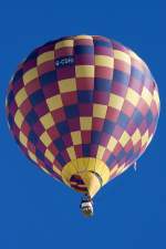 G-CDIO, Cameron Z-90, 25.01.2009, Chateau d´Oex, Switzerland