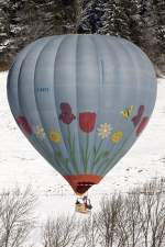 F-GXCI, Cameron A-210, 25.01.2009, Chateau d´Oex, Switzerland
