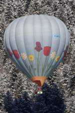 F-GXCJ, Cameron A-210, 25.01.2009, Chateau d´Oex, Switzerland