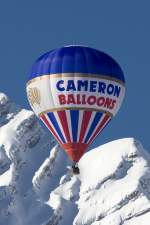 G-CDIK, Cameron Z-120, 25.01.2009, Chateau d´Oex, Switzerland