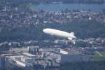 Deutsche Zeppelin Reederei   Zeppelin LZ N07-100   D-LZZF   Fotografie-Ort: Berg Pfnder, 1.064m ber dem Meeresspiegel  Datum: 07.08.10