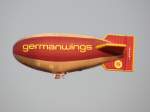 Ein Germanwings Luftschiff am Abendhimmel ber Stuttgart-Bad Cannstatt am 27.09.2008.