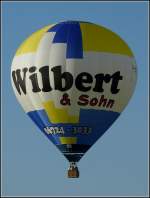Heiluftballon fotografiert beim Mosel Ballon Fiesta in Fhren am 21.08.2010.