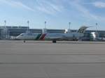 Portogalia Airlines Fokker 100 CS-TPF Flughafen Mnchen 05.09.2009