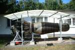 Triebwerk WK-1F der Mig-17 im Luftfahrtmuseum Cottbus am 24.07.2011