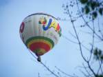 Ein Heiluft-Ballon ber Bochum-Hiltrop am 26.