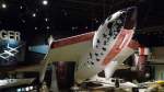 Replica des SpaceShip One von Scaled Composites im EAA Museum Oshkosh, WI (3.12.10). Damit wurde der erste private, bemannte Weltraumflug (über 100km Höhe) durchgeführt. Das Original steht im National Air and Space Museum in Washington, D.C.
