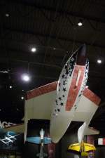Replica des SpaceShip One von Scaled Composites im EAA Museum Oshkosh, WI (3.12.10).