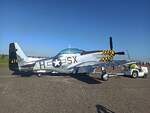 North American TF-51D Mustang, N51LW, Little Witch, Sun`n Fun Warbirds, Lakeland-Linder Int.