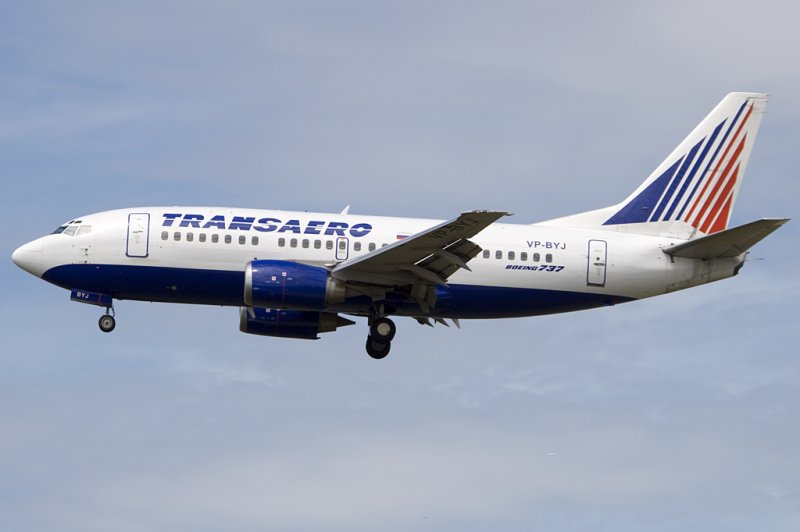 Transaero, VP-BYJ, Boeing, B737-524, 21.07.2009, FRA, Frankfurt, Germany 

