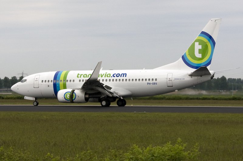 Transavia, PH-XRV, Boeing, B737-7K2-WL, 21.05.2009, AMS, Amsterdam, Netherlands 

