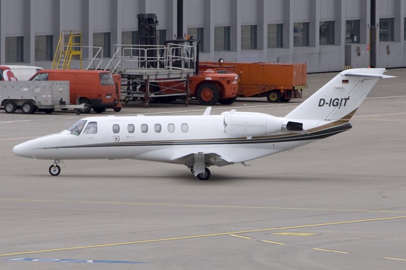 Triple Alpha, D-IGIT, Cessna, 525A Citation CJ2, 07.06.2009, DUS, Dsseldorf, Germany 

