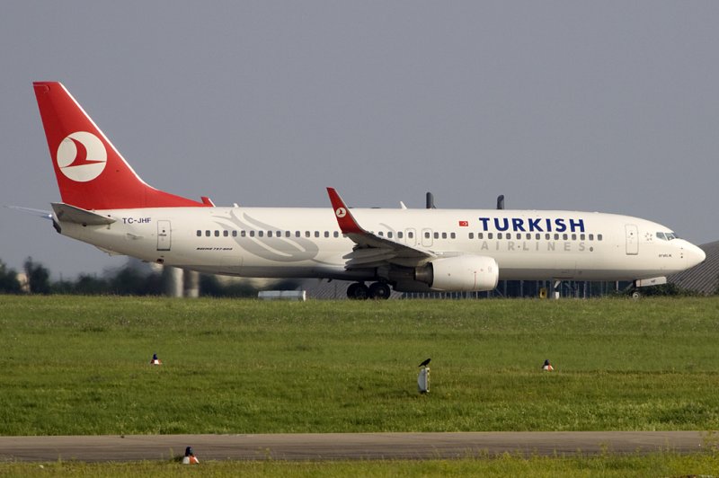 Turkish Airlines, TC-JHF, Boeing, B737-8F2, 17.08.2009, DUS, Duesseldorf, Germany 


