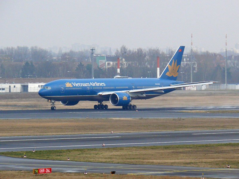 Vietnam Airlines 772ER VN-A149 Staatsbesuch Berlin TXL 07.03.2008