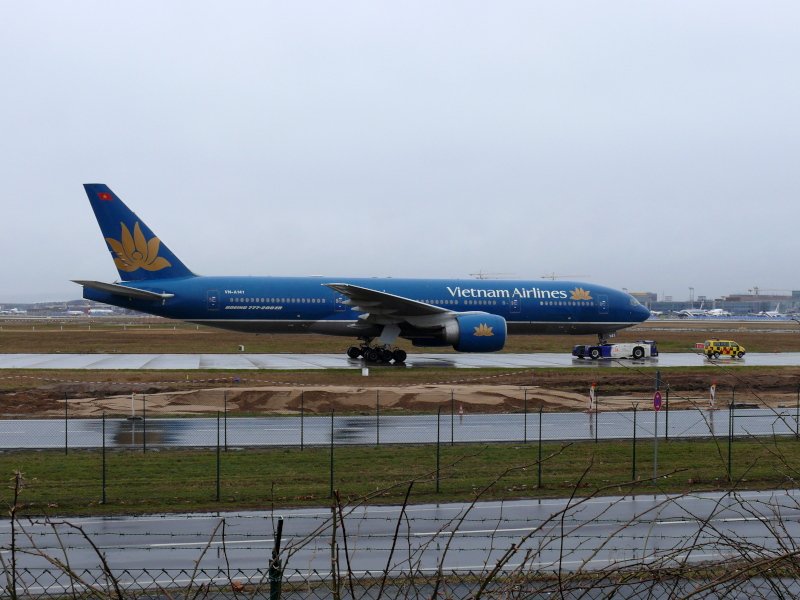 Vietnam Airlines. VN-A141. Flughafen Frankfurt/Main. 28.03.2009.