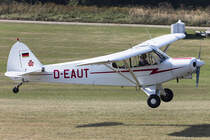 Private, D-EAUT, Piper, PA-18-150 Super Cub, 10.09.2016, EDST, Hahnweide, Germany 



