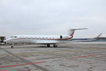 Warbler I LCC, N40D, Gulfstream G650ER, 18.Januar 2017, ZRH Zürich, Switzerland.