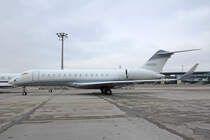 Texas Instruments, N320GX, Bombardier Global Express, 18.Januar 2017, ZRH Zürich, Switzerland.
