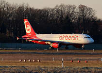 Air Berlin, Airbus A 320-214, D-ABHA, TXL, 31.12.2016