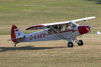 Private, D-EAER, Piper, L-18C Super Cub, 10.09.2016, EDST, Hahnweide, Germany



