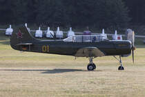 Private, D-EYTG, Yakovlev, Yak-18A, 10.09.2016, EDST, Hahnweide, Germany 



